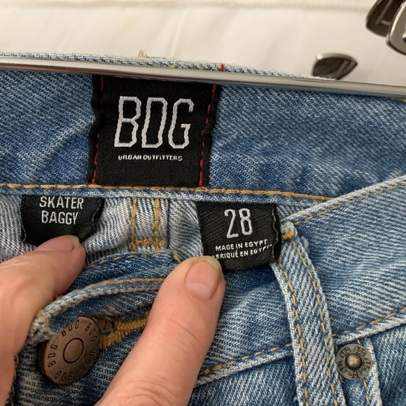 BDG Skater Baggy Jeans size 28 NWT - Picture 12 of 16